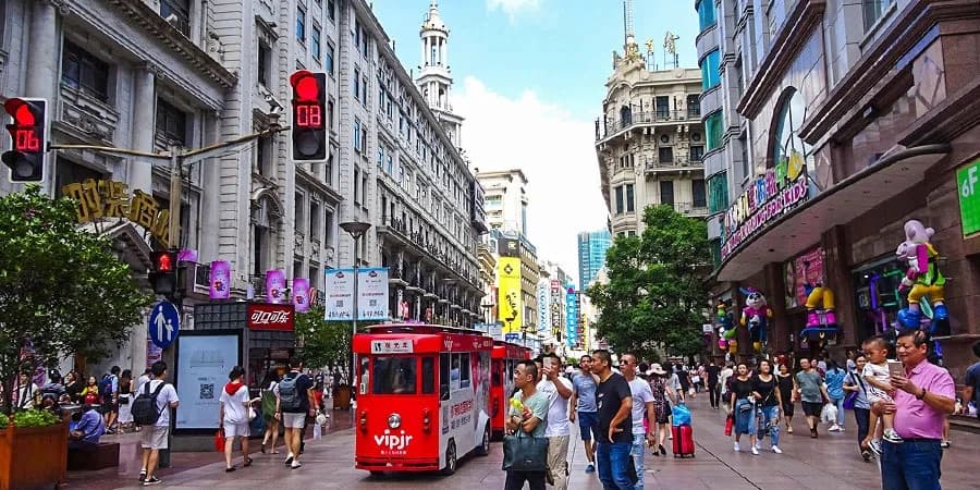 Figure 1. Nanjing Road, Shanghai, China. (TravelChinaGuide, -)